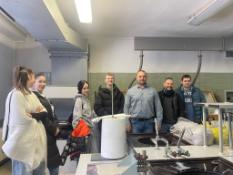 Študenti FBERG v kontrolnom a chemickom laboratóriu civilnej ochrany v Jasove