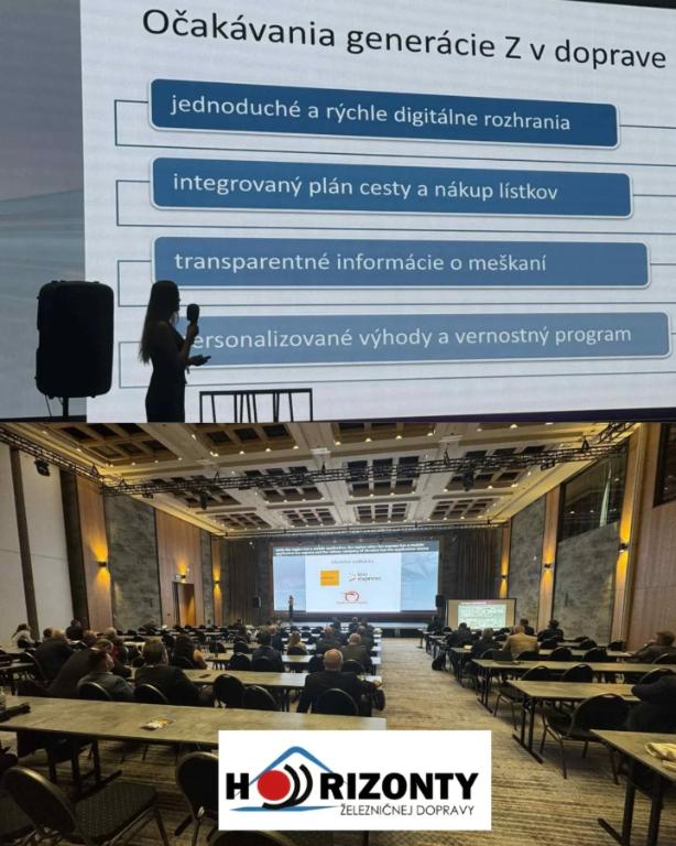 Ústav logistiky a dopravy - konferencia Horizonty železničnej dopravy