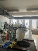 Študenti FBERG v kontrolnom a chemickom laboratóriu civilnej ochrany v Jasove