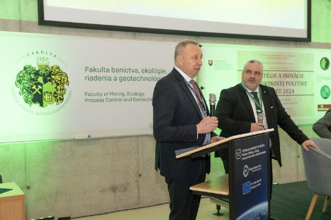 Konferencia Stratégie a inovácie v surovinovej politike SR a EÚ 2024